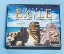 Myst III 3 Exile ~ 4-Disc Box Set w/Manual PC/Mac  Ubi soft picture