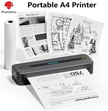 Phomemo 2024 Upgraded M832 Portable Wireless Thermal Printer, Bluetooth (Gray) picture
