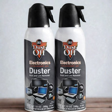 Dust-Off Electronics Compressed Air Duster 10 oz Cans – 2 Pack |  picture