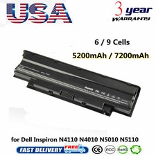 6/9 Cells Battery Type J1KND for Dell Inspiron N4010 N5010 N5050 N7110 N7010R picture