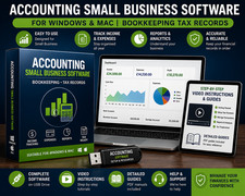 Accounting Small Business Software for Windows & Mac | Bookkeeping Tax Records + picture