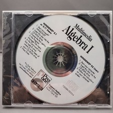 Multimedia Algebra I by Pro One Software (CD-ROM, 1995) *SEALED* picture