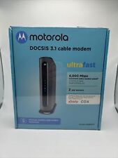 NEW MOTOROLA Cable Modem Model MB8600 Ultra-Fast DOCSIS 3.1 plus 32x8 DOCSIS 3.0 picture