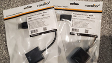 Two New Rocstor Y00DVI-BK 5.9