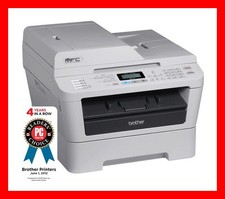 Brother MFC-7360N Printer COMPLETE w/NEW Toner & NEW Drum CLEAN FAST SHIP picture
