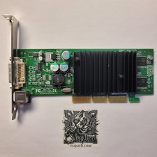 NVIDIA Graphics Card 0G0772 GeForce FX 5200 128MB AGP 8X Low Profile P117 Dell picture