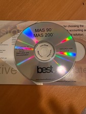 BRAND NEW UNUSED SAGE MAS90 and MAS200 ERP PC Charge Payment server 5.2 CD picture