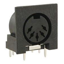 5 Pcs DIN 5 Pin PCB Mounting Female Sockets for PC Keyboard picture