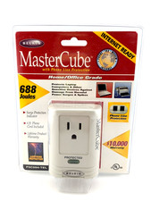 BELKIN MasterCube Surge & Phone Line Protection 688 Joules Model F5C594-TEL NIP picture