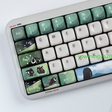 Anime The Legend of Hei PC +PBT Keycaps MOA Profile Keycap Box Set Boy Gifts  picture