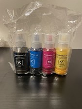 Hiipoo Sublimation Ink Refilled 4 Bottles New picture