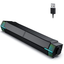 M20 Bluetooth Computer Speakers for PC Desktop Monitor, Gaming PC Sound Bar - Wi picture