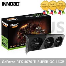 INNO3D NVIDIA GeForce RTX 4070 Ti SUPER D6X 16GB X3 OC Gaming Graphics Card picture
