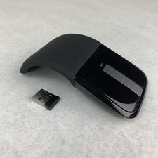 Microsoft Arc Touch 1428 Wireless Touch Mouse with Dongle X821929-001 - Tested picture