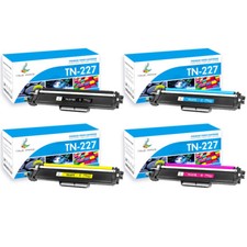 4PK TN227 BCMY Color Toner Cartridge For Brother HL-L3210CW MFC-L3730CDN W/Chip picture