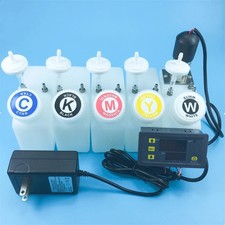 White Ink Ciss System Motor ink tank L1800 printhead L805 Printer tank Stirrer picture