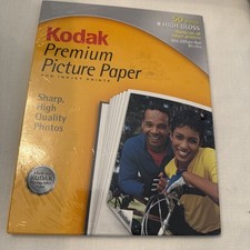 50 Kodak Premium Picture Paper Inkjet Prints 8 1/2 x 11 High Gloss Heavy Wt. picture