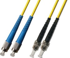200M Singlemode Duplex Fiber Optic Cable 9/125 FC ST Patch Cable Patch Cord picture