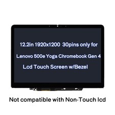 FHD+LCD Touch Screen for Lenovo 500e Yoga Chromebook Gen 4 82W4001SUS 82W40009US picture