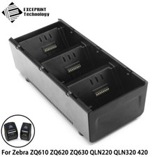 ✅ 3-Slot Battery Charging Cradle for Zebra ZQ610 ZQ620 ZQ630 QLN220 320 QLN420 ✅ picture