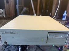 Vintage Zenith Data Systems ZCV-2325-EY Desktop PC DOS 6 Tested Working 286 picture