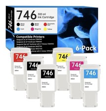 746 Compatible 6x300ML  Ink Cartridge for HP  DesignJet Z9 Z6 Z5600 Printer picture
