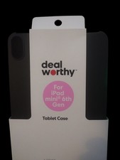 Dealworthy Tablet Case iPad Mini 6th Gen Black And 7th Gen picture