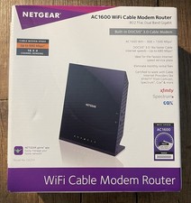 NETGEAR C6250 Dual-Band AC1600 WiFi Cable Modem Router DOCSIS 3.0 4 LAN Ports picture