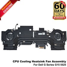 Dell G Series G15 5520 5525 RTX 3060 CPU GPU Heatsink Cooling Fan Assembly XF50C picture
