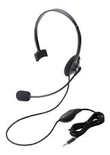 Elecom headset microphone 4-pole one ear overhead durability code 1.8m HS-HP21TB picture