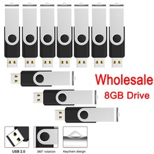 LOT 10 20 50 100PCS 8GB USB 2.0 Flash Pen Drive Thumb Drive Memory Sticks picture