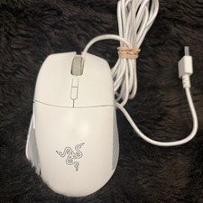 Razer Basilisk Wired Gaming Mouse 16,000 DPI White RZ01-0233 Tested & Working picture