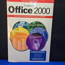 LearnKey Office 2000 Multimedia Computer Training CD-ROM Windows 95/98 SEALED picture