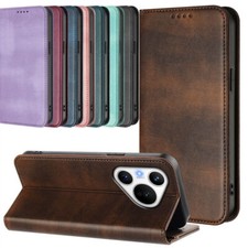 Flip Leather Magnetic Wallet Cover Case For A17 A37 A57 A26 A07 A56 A55 A05S picture