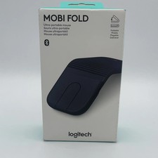 New Logitech Mobi Fold MR0121 Wireless Mouse Black picture