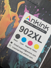 Ankink HP Hewlett Packard Compatible Printer Ink Cartridges Higher Yield 902XL picture