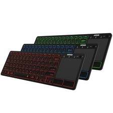 Universal Backlit 7-Colors Bluetooth Touch TV Keyboard with Easy Media Contro... picture