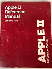 1978 APPLE ll REFERENCE MANUAL JAN 1978  the original RED BOOK by Steve Wozniak picture