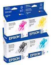 Epson 32 T0321 T0322 T0323 T0324 Ink Cartridge 4-Pack GENUINE NEW for Stylus C80 picture