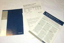 VINTAGE 1990 MICROSOFT WINDOWS 3.0 ADVERTISING BROCHURE FOR CORPORATE USERS+++ picture