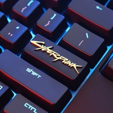 Cyberpunk 2077 Enter Keycap Zinc Alloy Key cap For CHERRY MX Mechanical Keyboard picture