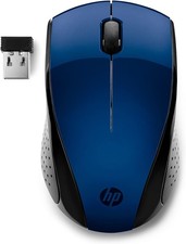 HP X3000 G3 Wireless Mouse - Blue, 15-Month Battery, Side Grips for Control, Tra picture