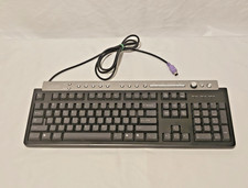 Sony VAIO Multimedia Keyboard PCVA-KB7P/U PS/2 Volume Knob Media Keys Black vtg picture