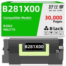 B281X00 B281H00 B281000 Toner Cartridge Compatible for Lexmark B2865 MB2770 picture