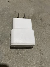 White Samsung  ETAU90JBE Fast Charger AC Wall Travel Adapter USB Cradle Cube picture