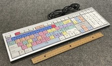 Logic Keyboard LXH-JME7596H Video Media USB Composer (As Is) picture