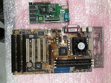DFI CA61 REV.B1 Motherboard + CPU + FAN + I/O + VGA Adapter picture