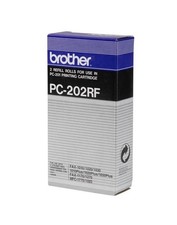 Brother PC-202RF 2 Refill Rolls for PC-201 Printing Cartridge, one cartridge picture