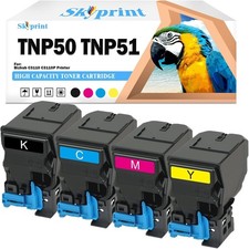 TNP50 TNP51 Toner Cartridge Set for Konica Minolta Bizhub C3100 C3110 picture