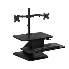 Mount-It Standing Desk Converter Sit Stand With Monitor Mount | Height picture